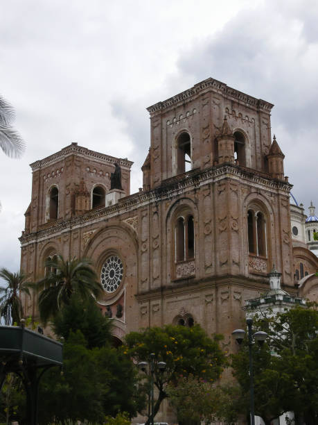 istock Cuenca Cathedral with it's majestic blue domes 1165777507