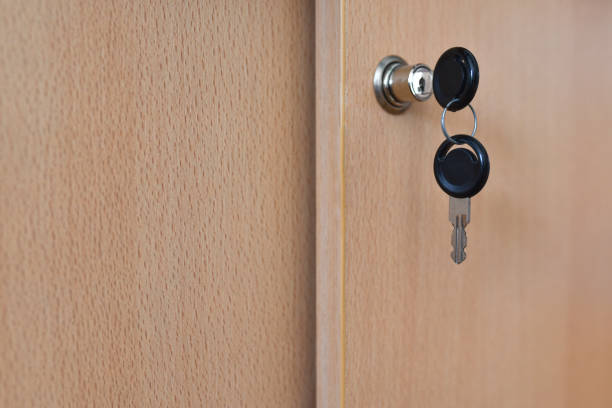 istock The key in the lock in the office cabinet 1165778959