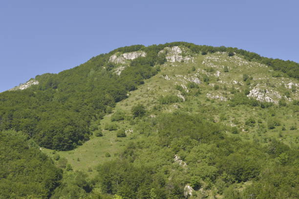 istock Steep rocks on mountain peaks in Durmitor National Park 1165787986