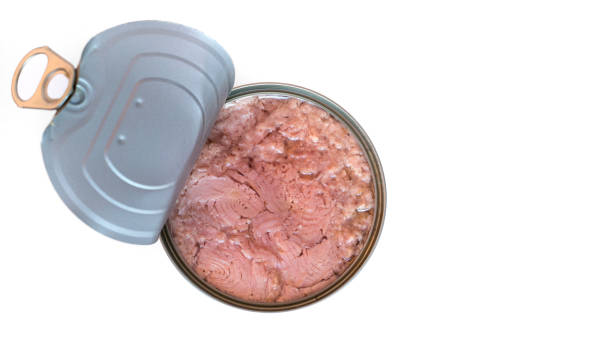 istock can of tuna and white background 1165792034