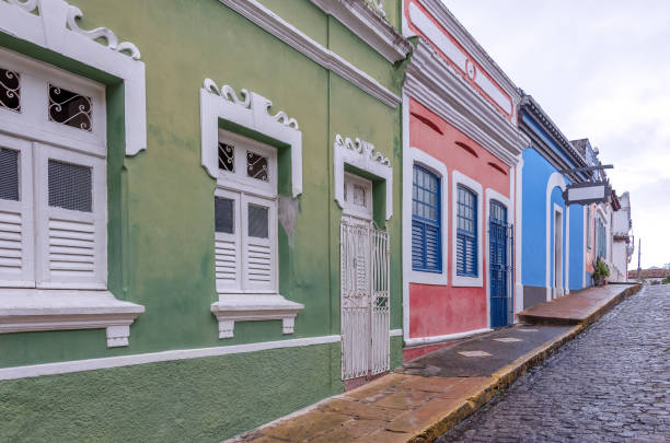 istock Colonial houses in Olinda city 1165800111
