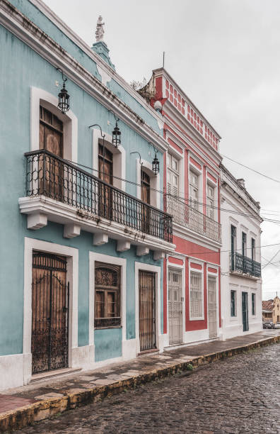 istock Colonial houses in Olinda city 1165800121