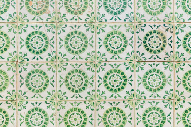 istock Traditional Portuguese glazed tiles 1165806794