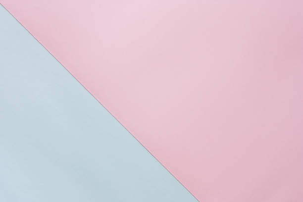 istock Blue and pink pastel colored paper for background 1165819308