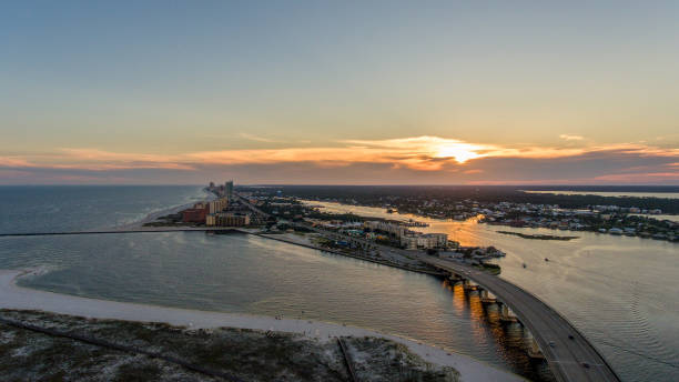 istock Orange Beach, Alabama at sunset 1165819388