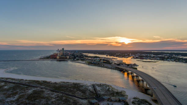 istock Orange Beach, Alabama at sunset 1165819938