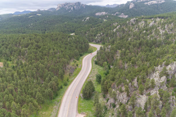 istock aerial view of highway 1165819976