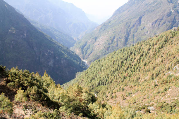 istock Shot from the Everest Basecamp trail in Nepal 1165823573