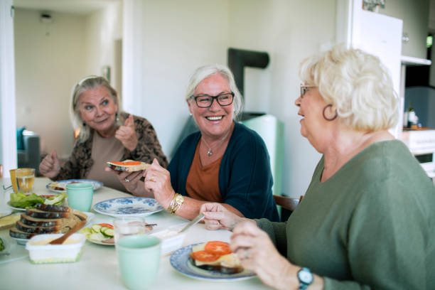 istock Senior women having Breakfast 1165828236