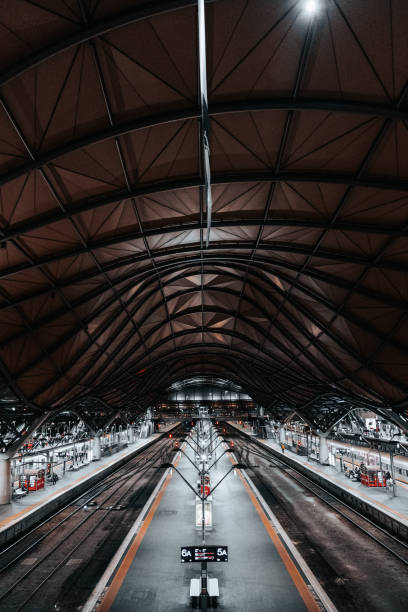 istock Train station in the city 1165832010