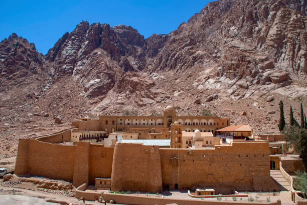 istock St Catherine's Monastery near Mount Sinai in Egypt 1165842041