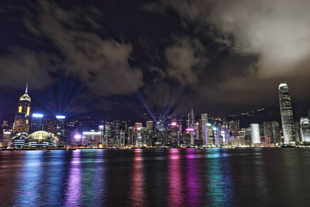 istock Victoria Harbour at Night, Hong Kong 1165842071