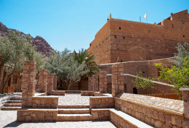 St Catherine's Monastery near Mount Sinai in Egypt