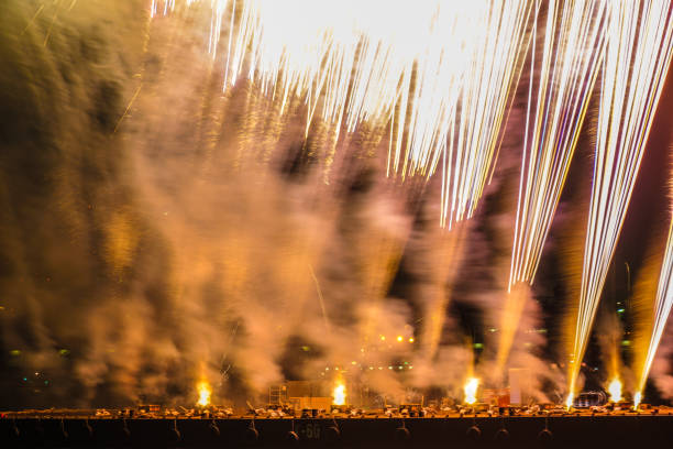 yokohama minato mirai feuerwerk (yokohama festival 2019) - 16192 stock-fotos und bilder