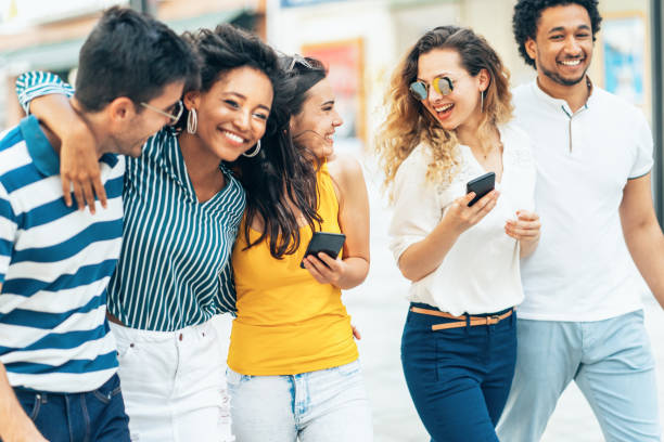 istock Young people and social media 1165850540
