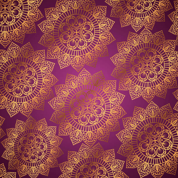 istock mandala flowers with ornamental decoration background 1165853126