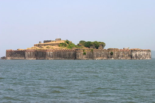 Fort ZanjeeraÑfort was built by Siddi from Africa around 1400 AD, Maharashtra, India