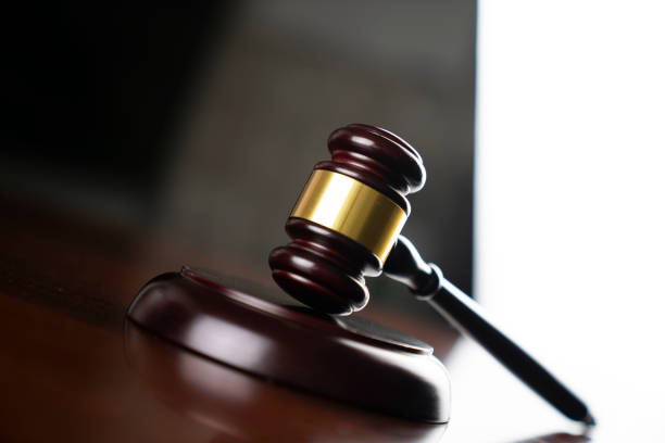 istock Law, auction and business concept. 1165863221
