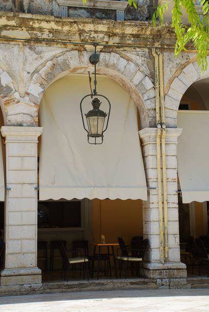 The Liston in Corfunearby Spianada Square, Corfu-City (Greece)