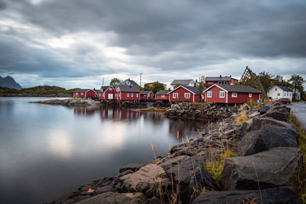 istock Autumn in Lofoten Islands 1165865805