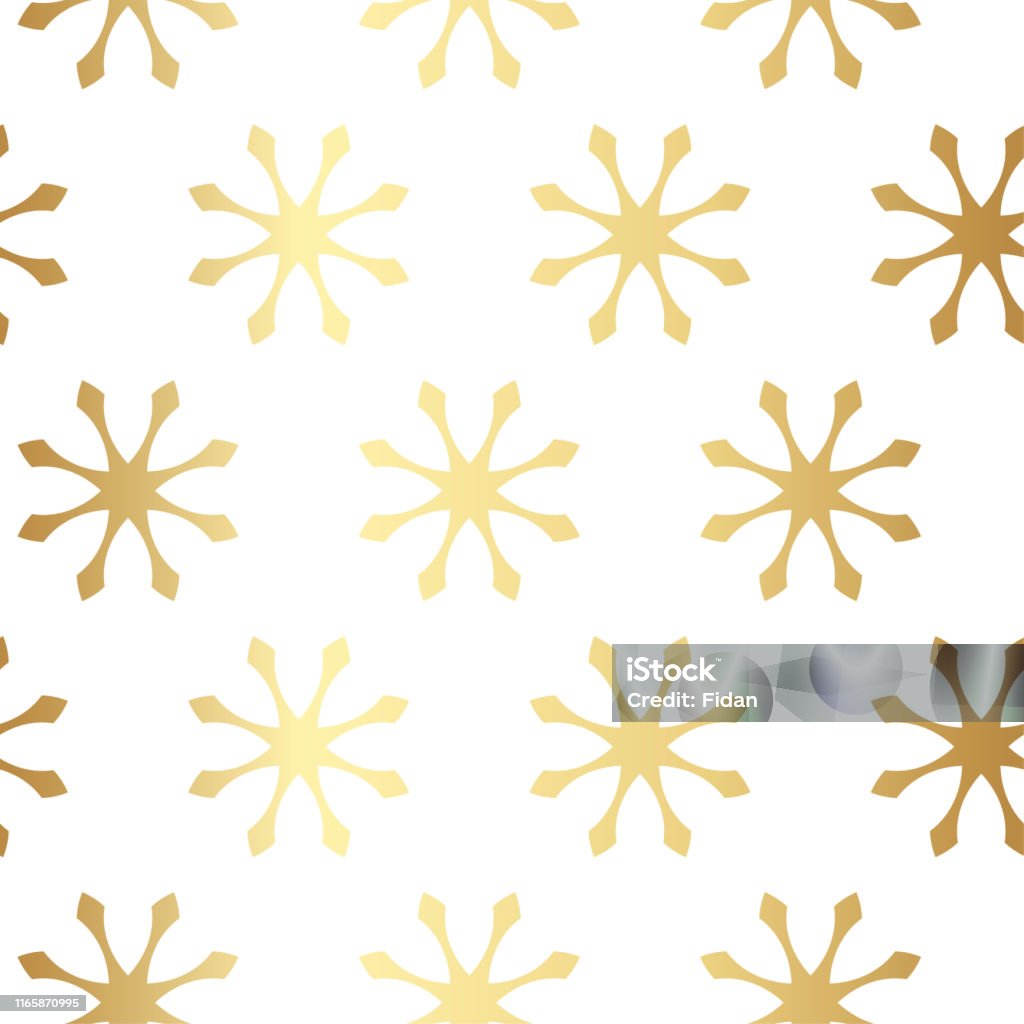 Gold Repeat Pattern Seamless Vector Golden Background 10 Eps Gold Repeat Pattern For Fabric ...
