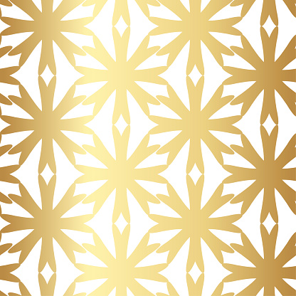 Gold Repeat Pattern Seamless Vector Golden Background 10 Eps Gold Repeat Pattern For Fabric ...