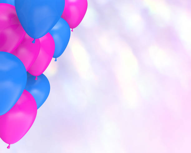 istock balloon purple blue birthday background party 1165872329