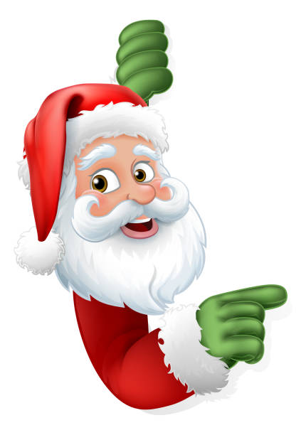 istock Santa Claus Christmas Cartoon Character 1165876209