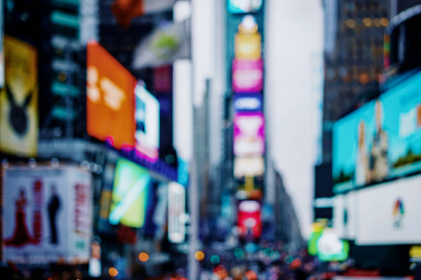 Night view of the New York Times Square (TimesSquare)