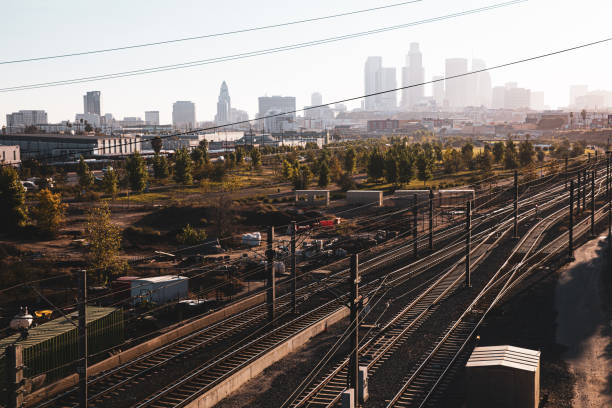 istock Los Angeles skyscrapers in downtown 1165881390