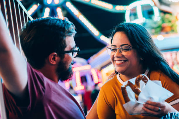 istock Fun at the amusment park 1165882411
