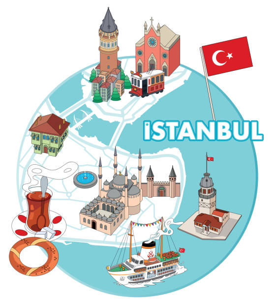 İstanbul Vector Cartoon Map of ISTANBUL

http://legacy.lib.utexas.edu/maps/navymaps/istanbul.html byzantine icon stock illustrations