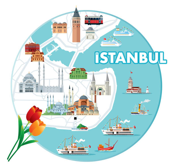 İstanbul Map Vector Cartoon Map of ISTANBUL

http://legacy.lib.utexas.edu/maps/navymaps/istanbul.html byzantine icon stock illustrations