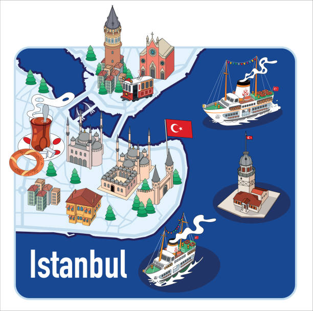 Cartoon Map of İstanbul Vector Cartoon Map of ISTANBUL

http://legacy.lib.utexas.edu/maps/navymaps/istanbul.html byzantine icon stock illustrations