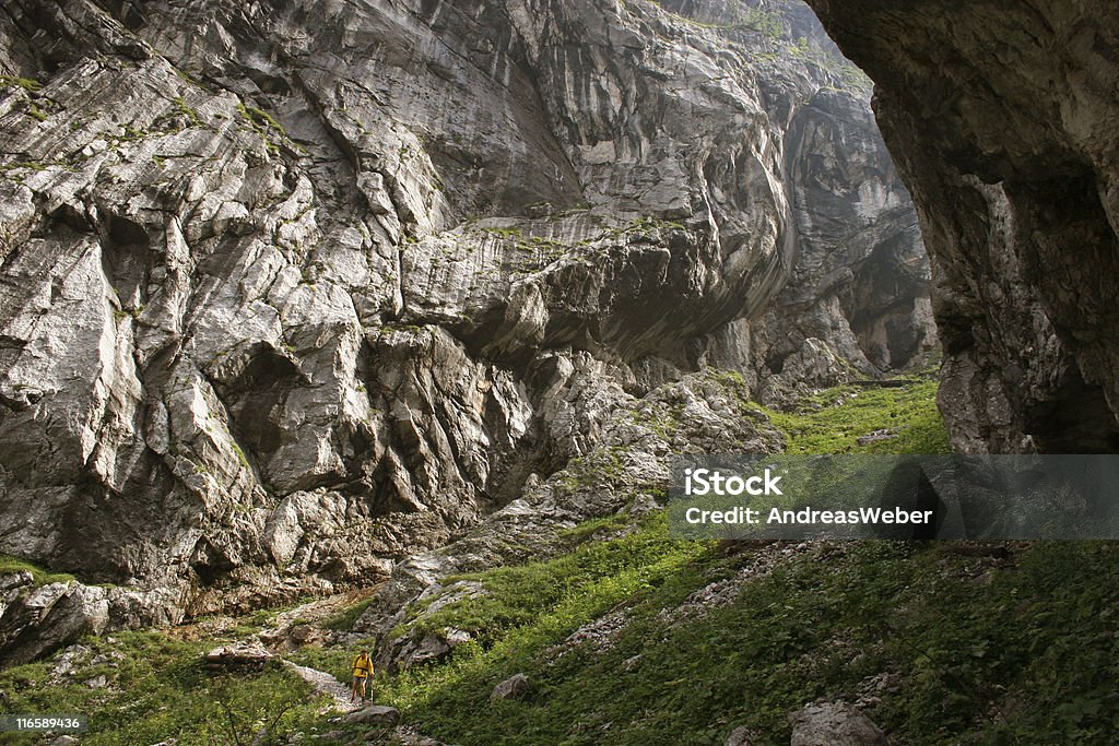 Felsschlucht Saugasse à den Berchtesgadener Alpen - Photo de Canyon libre de droits