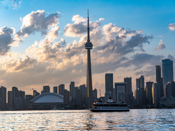 istock Toronto City Skyline at Dusk 1165896238