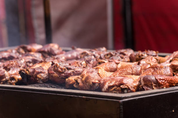 istock Fun attractions and food during summer. 1165897241