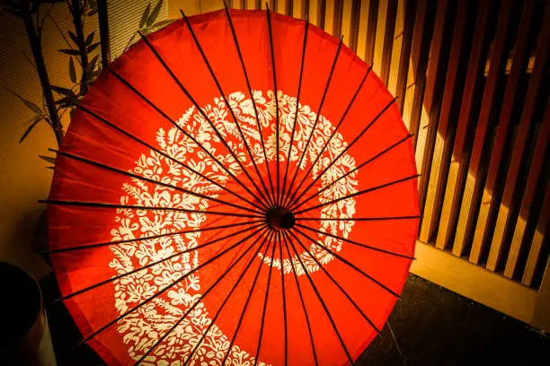 Image of Japan Japanese umbrella. Shooting Location: Tokyo metropolitan area
