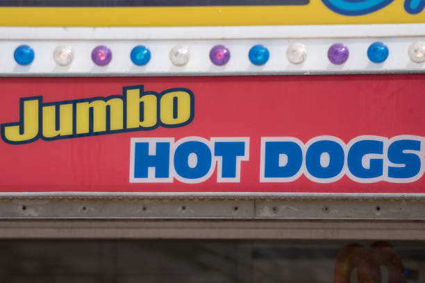 istock Fun attractions and food during summer. 1165901648