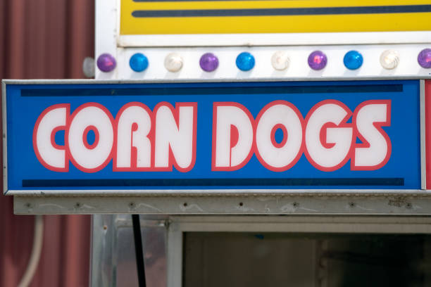 istock Fun attractions and food during summer. 1165902370
