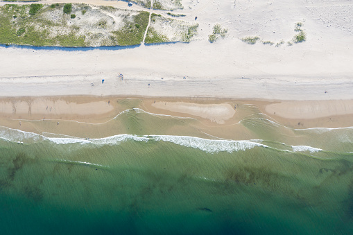 Cape Cod 4k Cape Cod Beach Aerial Stock Photo - Download Image Now - Cape Cod ...