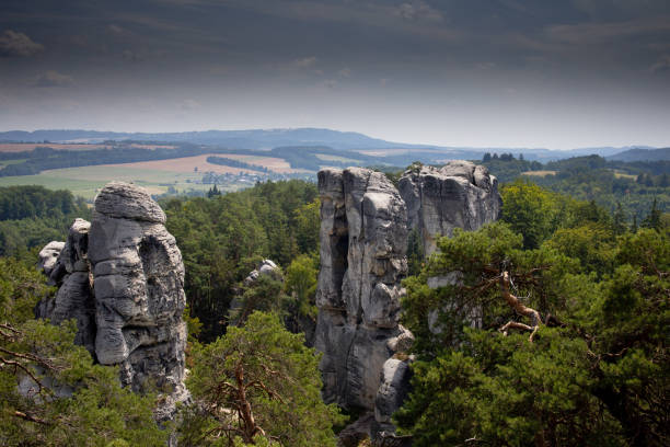 istock High rocks in the forests 1165940790