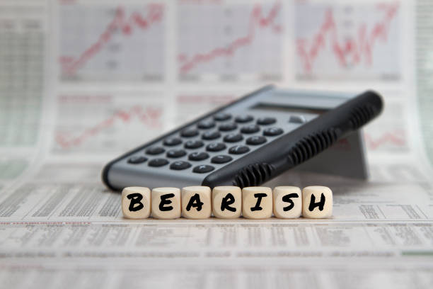 istock Bearish stock market 1165942392