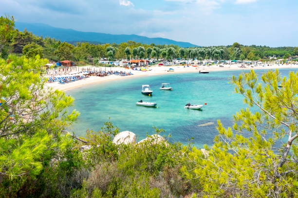 istock Platanitsi beach on Sithonia, Chalkidiki, Greece 1165943582