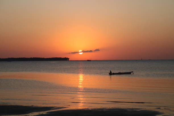 istock Beautiful sunset in the afternoon 1165945564