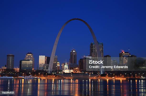 St Louis Mo Stock Photo - Download Image Now - Gateway Arch - St. Louis, National Park, St. Louis - Missouri
