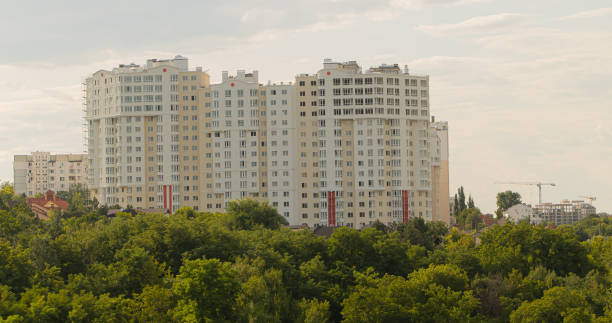 istock A new building built near the park 1165954286
