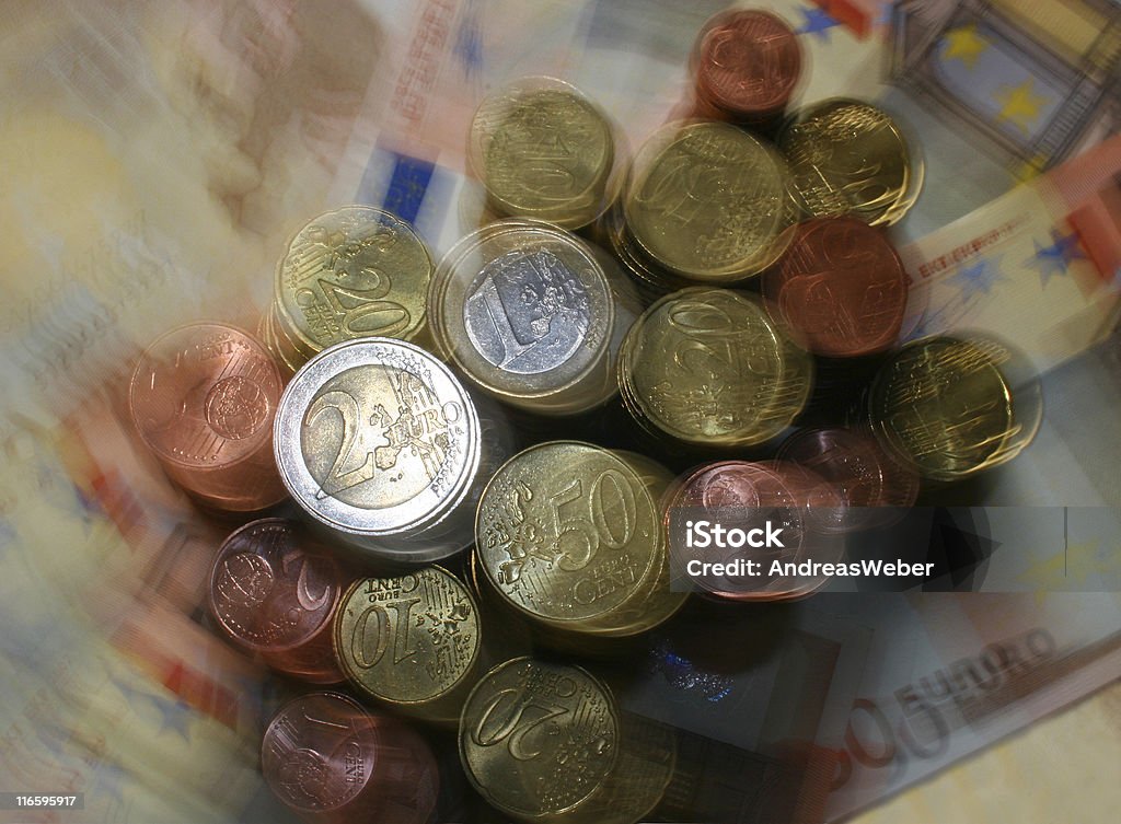 人々のユーロ貨幣 - 10ユーロセントのロイヤリティフリーストックフォト