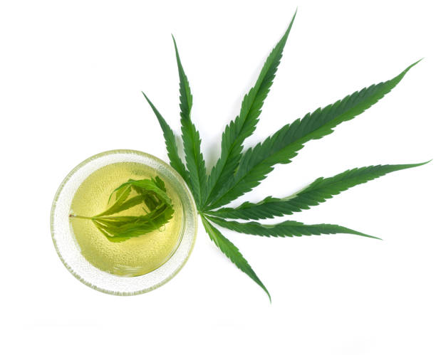 istock marijuana herbal tea served in glass teacup 1165972186