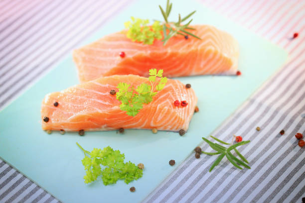 slice of salmon